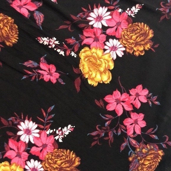 Torrid top blouse Babydoll Gauze Keyhole Front Tunic Top size 0‎ - Picture 5 of 12